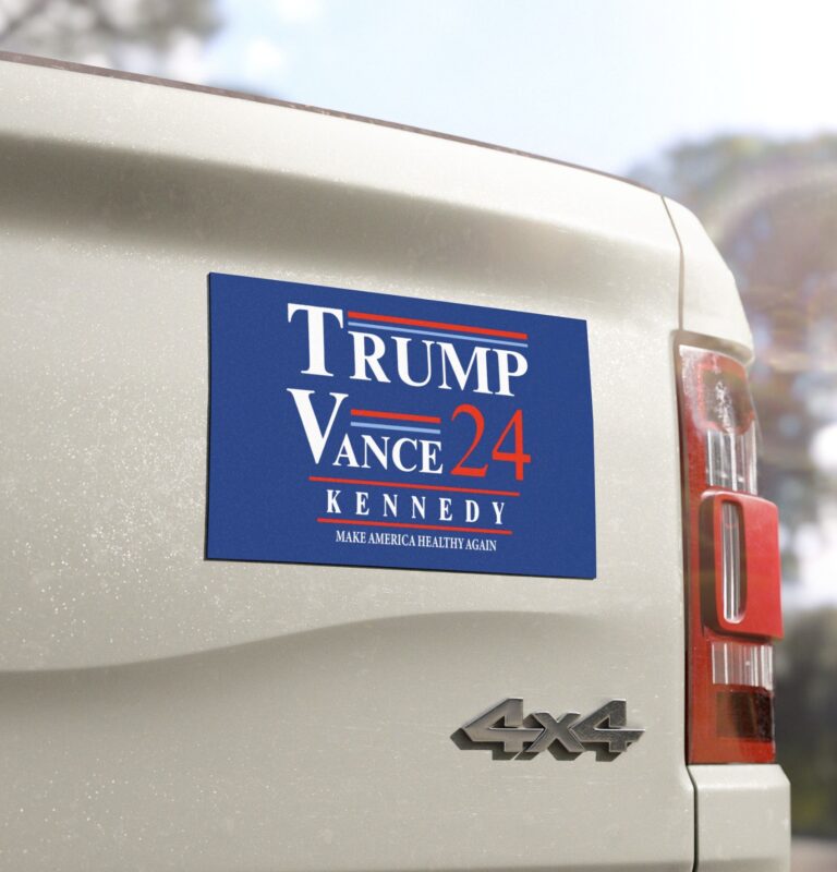 Trump Vance Kennedy 24 MAHA Car Magnets, Sticker