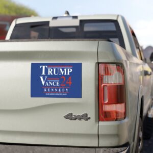 Trump Vance Kennedy 24 MAHA Car Magnets, Stickers