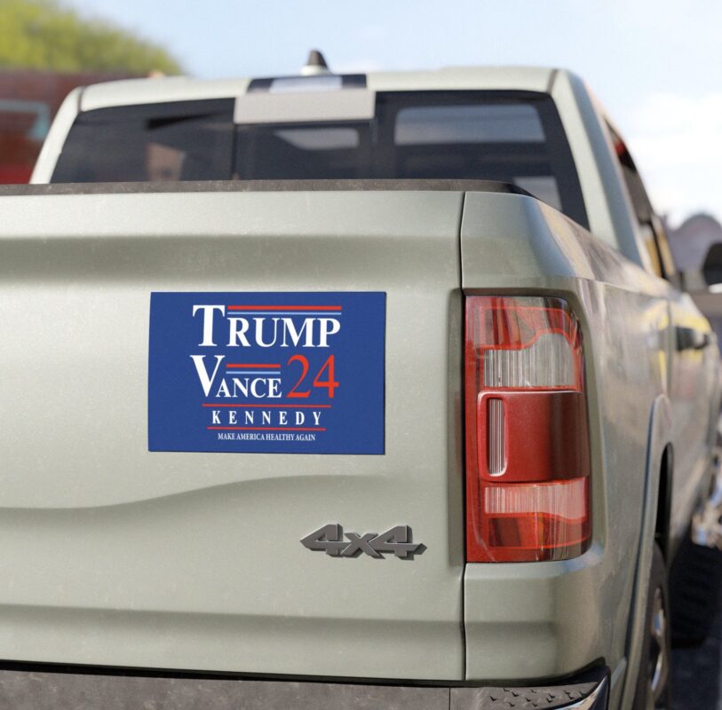 Trump Vance Kennedy 24 MAHA Car Magnets, Stickers