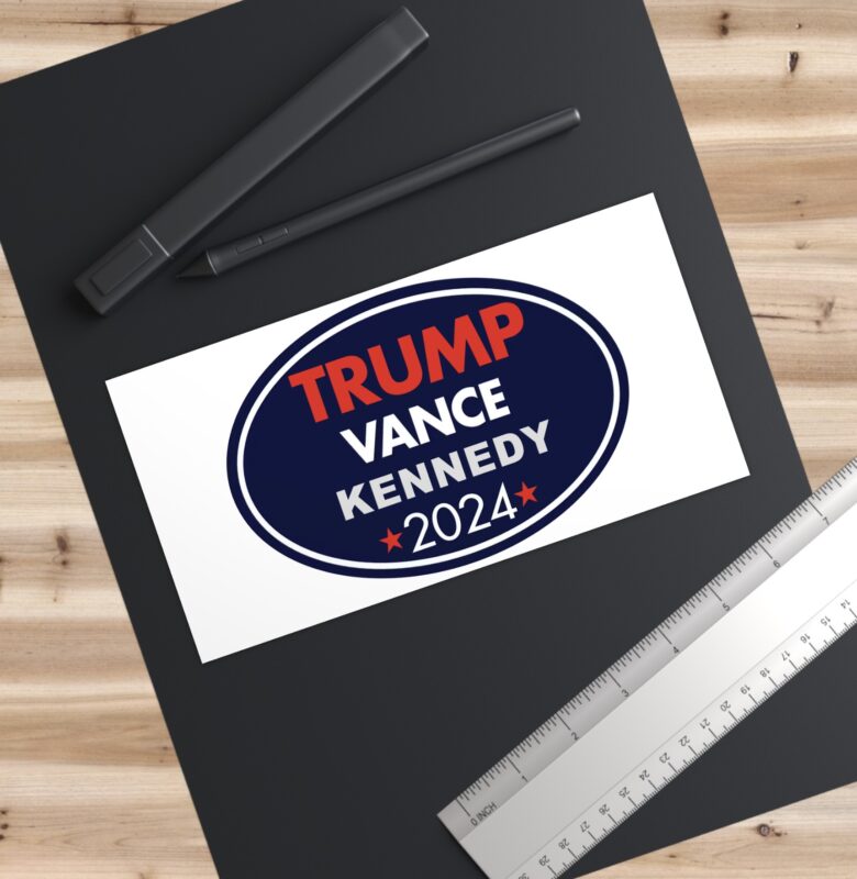 Trump Vance Kennedy Bumper Stickers US