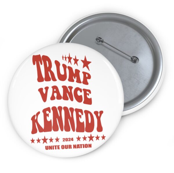 Trump Vance Kennedy Buttons, Vote For Trump Kennedy, RFK For President