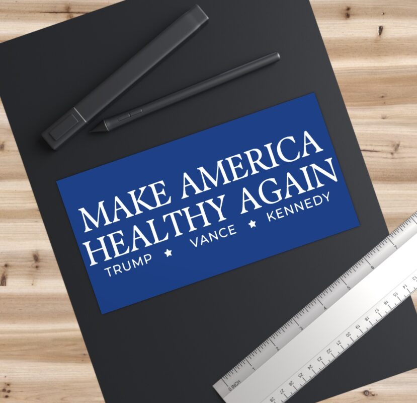 Trump Vance Kennedy Make America Healthy Again Bumper Stickers US