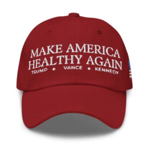 Trump Vance Kennedy Make America Healthy Again Hats