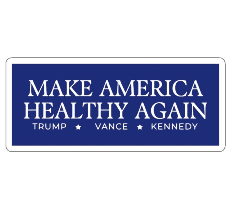 Trump Vance Kennedy Make America Healthy Again Stickers US