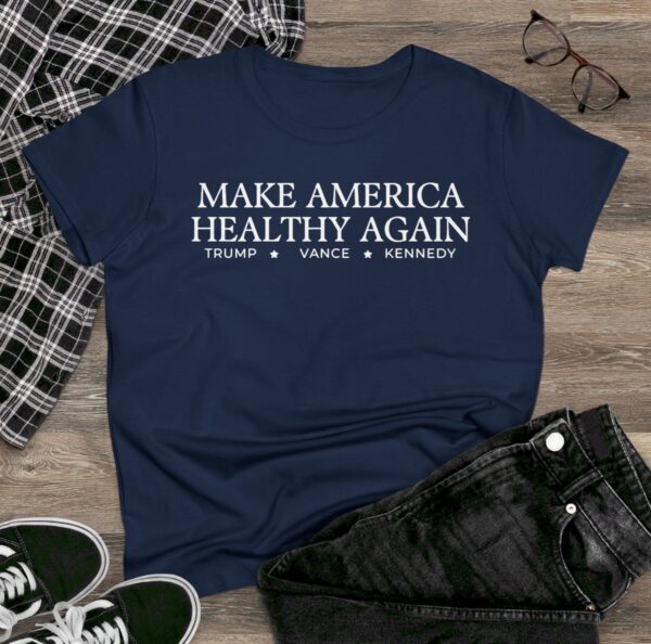 Trump Vance Kennedy Make America Healthy Again Women's Shirts