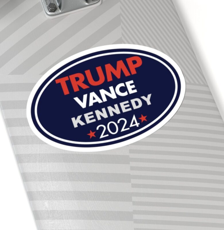 Trump Vance Kennedy Sticker