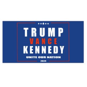 Trump Vance Kennedy Unite Our Nnation Trump 2024 Bumper Stickers