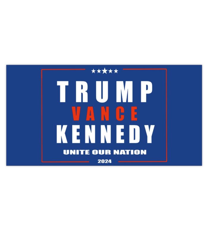 Trump Vance Kennedy Unite Our Nnation Trump 2024 Bumper Stickers