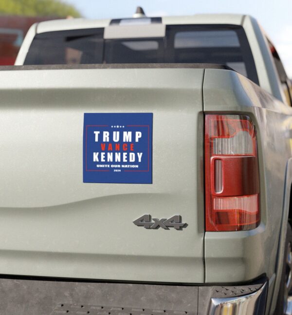 Trump Vance Kennedy Unite Our Nnation Trump 2024 Car Magnet