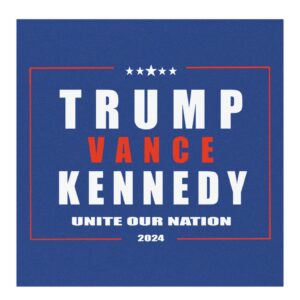 Trump Vance Kennedy Unite Our Nnation Trump 2024 Car Magnets