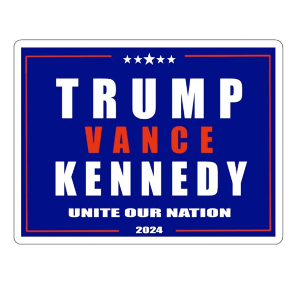 Trump Vance Kennedy Unite Our Nnation Trump 2024 Stickers