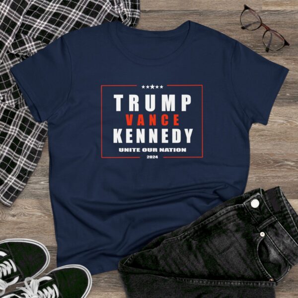 Trump Vance Kennedy Unite Our Nnation Trump 2024 Women's TShirt