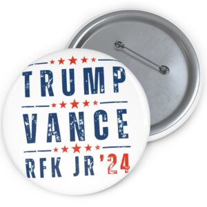 Trump Vance RFK Jr 2024 Buttons