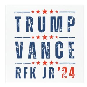 Trump Vance RFK Jr 2024 Car Magnets