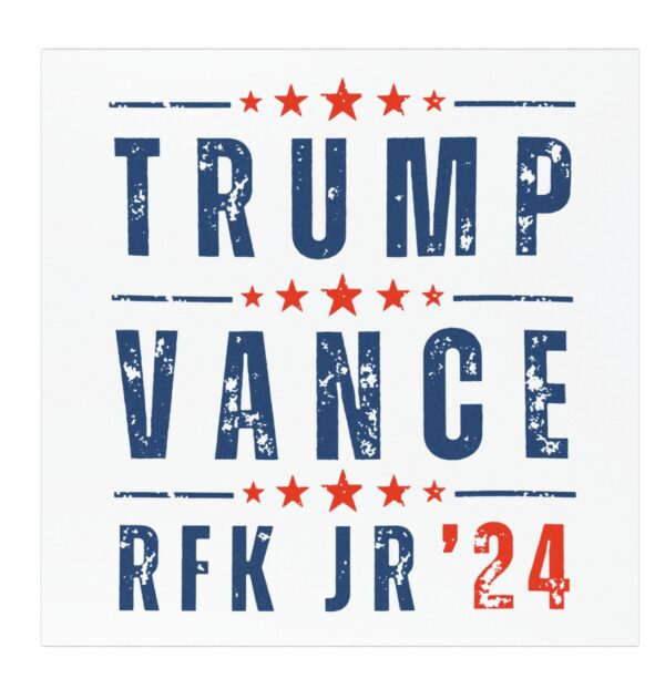 Trump Vance RFK Jr 2024 Car Magnets