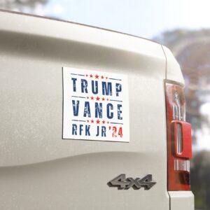 Trump Vance RFK Jr 2024 Car Magnets US