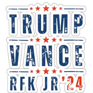 Trump Vance RFK Jr 2024 Stickers