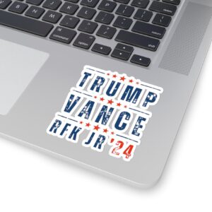 Trump Vance RFK Jr 2024 Sticker