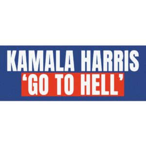 VANCE – Kamala Harris Go to Hell Car Magnets, Sticker