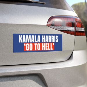 VANCE – Kamala Harris Go to Hell Car Magnets, Sticker US