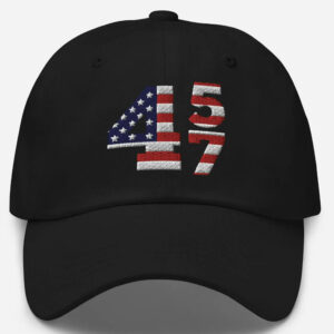 45/47 Patriotic Trump Hat