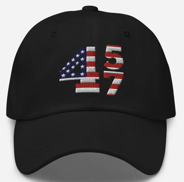 45/47 Patriotic Trump Hat