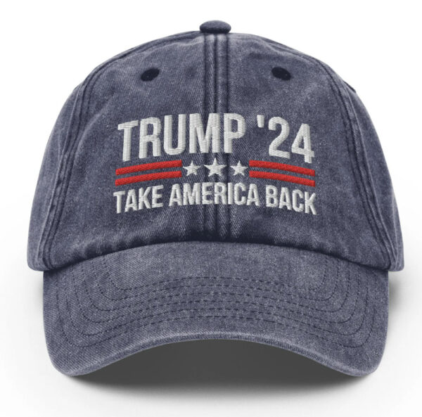 TRUMP 2024 Take America Back Hat, Take America Back Vintage Hat, President Trump Cap, MAGA 2024 Dad Hat, Republican Gifts, Conservative Hats