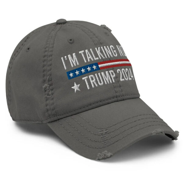 I'm Talking Now Hats Trump 2024 Hat Presidential Debate 2024 Hat Pro Trump Hat Election Hat Embroidered Hat Dad Hats Trump Merch