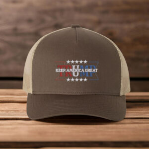 Embroidered Keep America Great Hat, Embroidered Trump Cap, Trump 2024 Trucker Hats, Trump 2024 Hats, Trump Trucker Hat, Adjustable Trump Cap