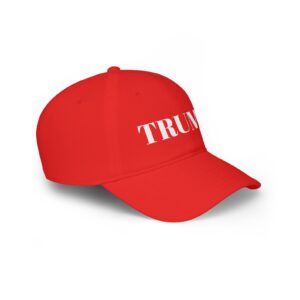 Trump 2024 Red Baseball Cap – Trump Hats, MAGA Adjustable Patriotic Cap, Support and Vote Trump Campaign Hat