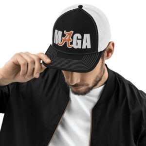 Alabama - Georgia Game MAGA Trucker Hat USA