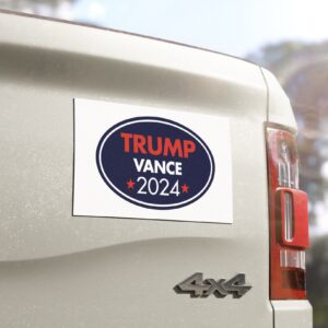 Donald Trump JD Vance President 2024 Car Magnets, Stickers