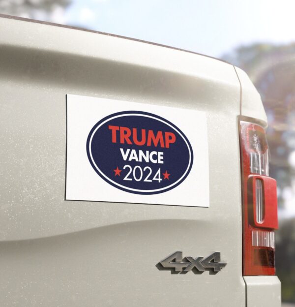 Donald Trump JD Vance President 2024 Car Magnets, Stickers