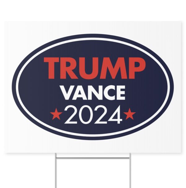 Donald Trump JD Vance President 2024 Yard Signs