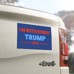 I’m with Bobby Trump RFK Jr Car Magnet, Stickers