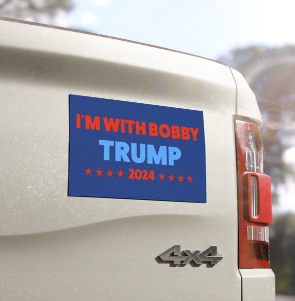 I’m with Bobby Trump RFK Jr Car Magnet, Stickers