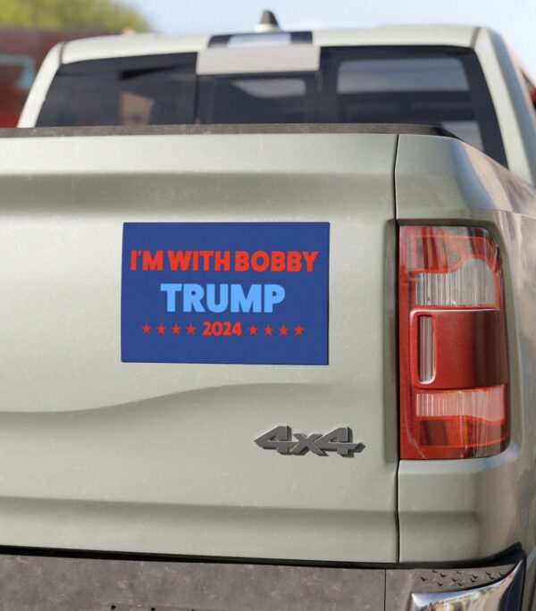 I’m with Bobby Trump RFK Jr Car Magnets, Sticker