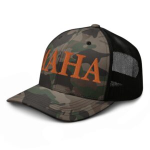 MAHA Camo Camouflage trucker hat Us