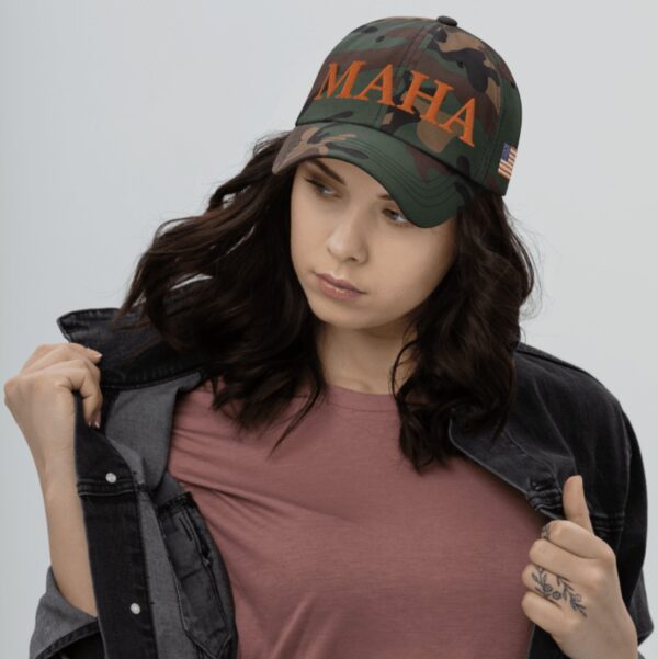 MAHA Camo Hat Caps