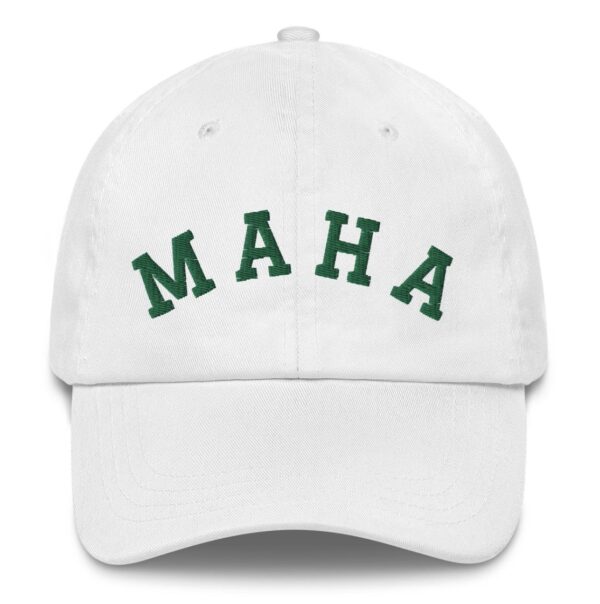 MAHA Collegiate Embroidered Dad Hats