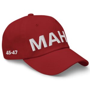 MAHA Trump 45-47 Hat Cap Usa