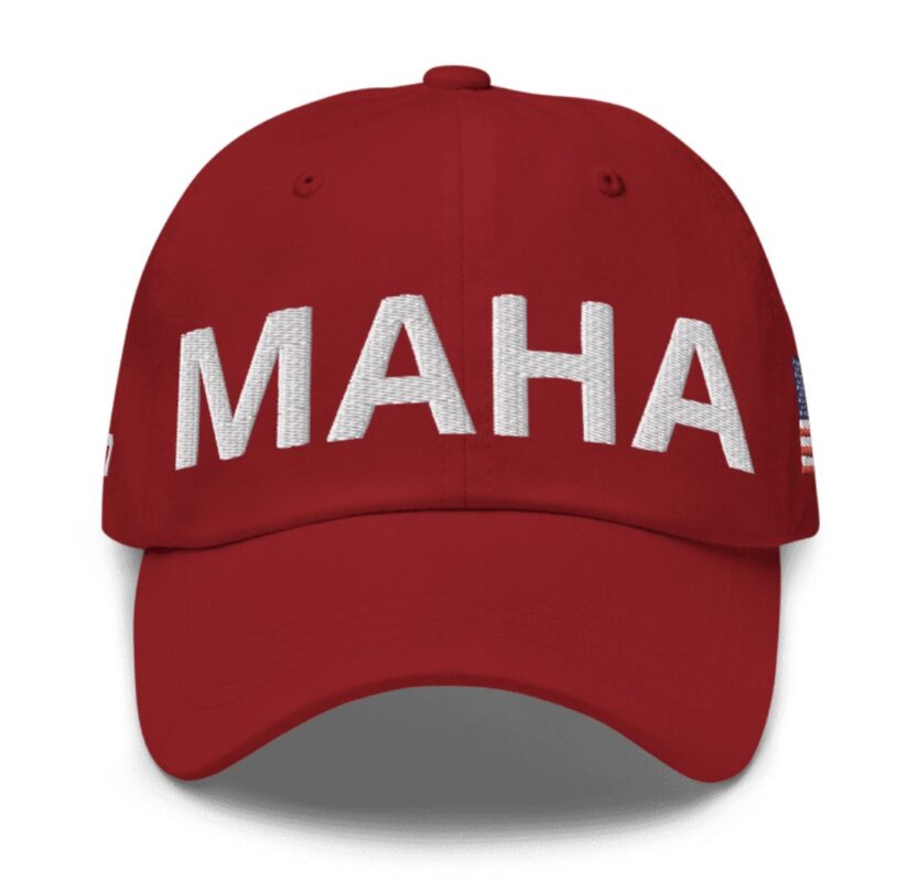 MAHA Trump 45-47 Hat Caps