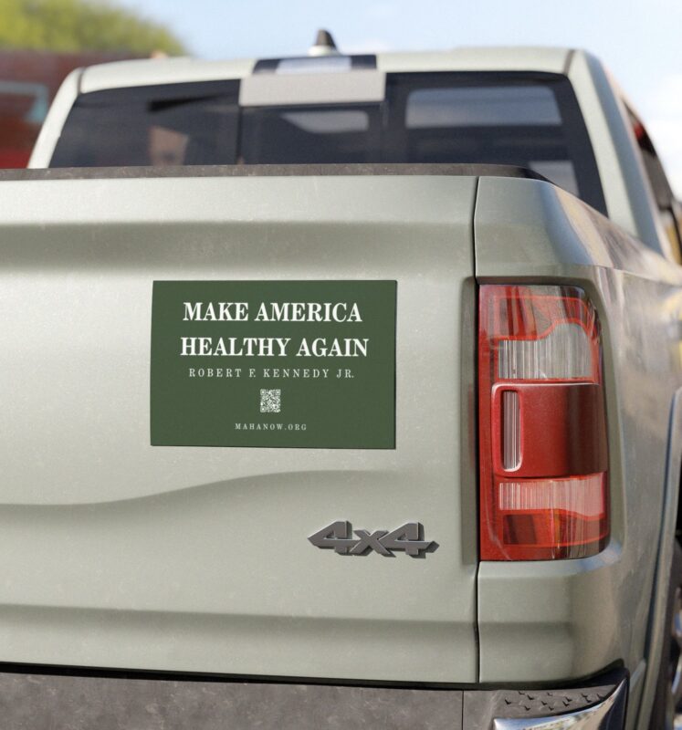 Make America Healthy Again Car Magnet