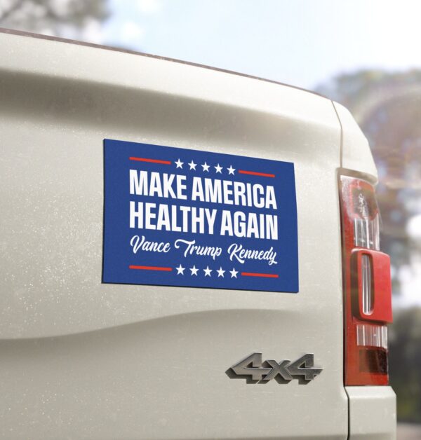 Make America Healthy Again Car Magnets, Vance Trump Kennedy Car Magnet, Sticker