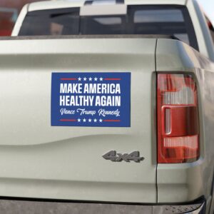 Make America Healthy Again Car Magnets, Vance Trump Kennedy Car Magnets, Stickers