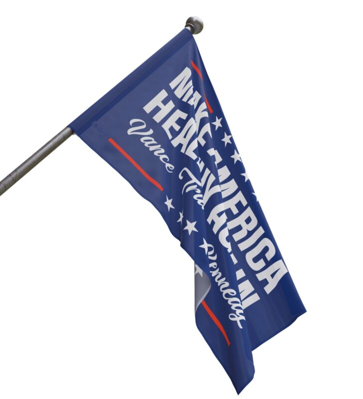 Make America Healthy Again Flag, Vance Trump Kennedy Flag US