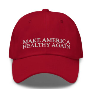 Make America Healthy Again Hat, Dad Hat, Embroidered Hat, Trump Kennedy Hat