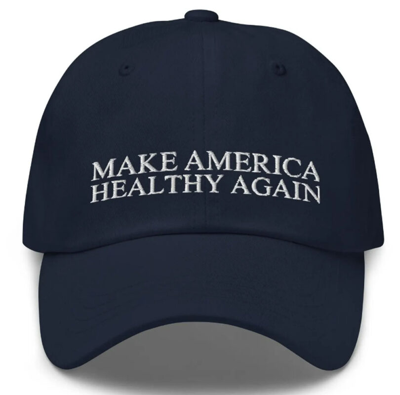 Make America Healthy Again Hat, Dad Hat, Embroidered Hat, Trump Kennedy Hat, MAHA Hat