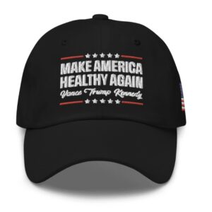 Make America Healthy Again Hat, Vance Trump Kennedy Hat