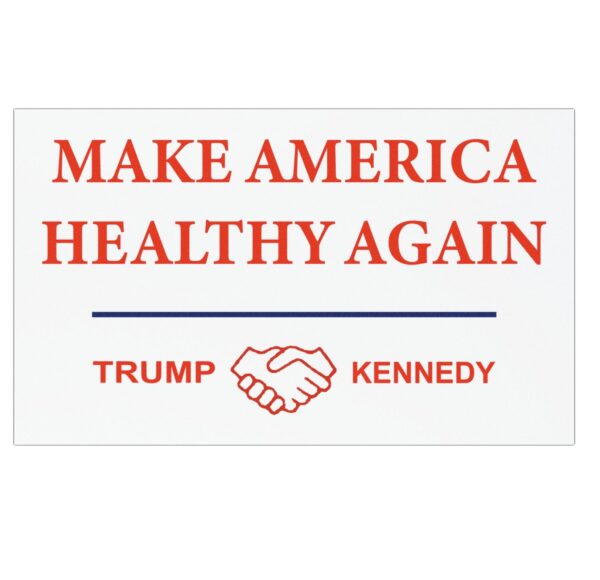 Make America Healthy Again MAGA & MAHA Car Magnet, Sticker